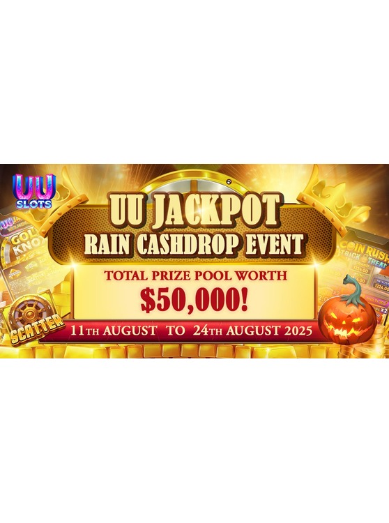 UU Jackpot Rain Cashdrop Event - AUD